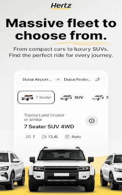  Choose a rental car