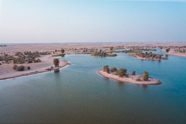  View of Al Qudra Lakes